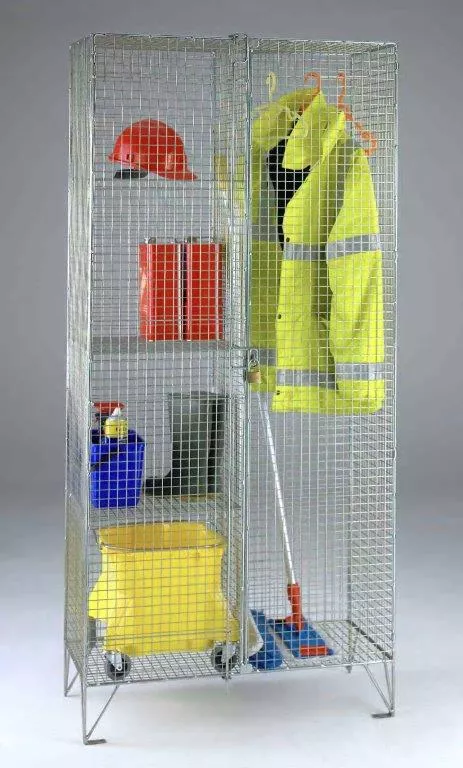 Premier Wire Mesh Compartment Cupboards